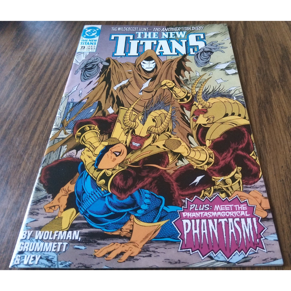 The New Titans #73 (February 1991 DC Comics)